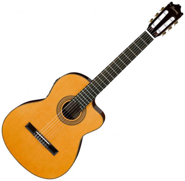 Guitare classique format 4/4 Ibanez GA6CE AM - Amber