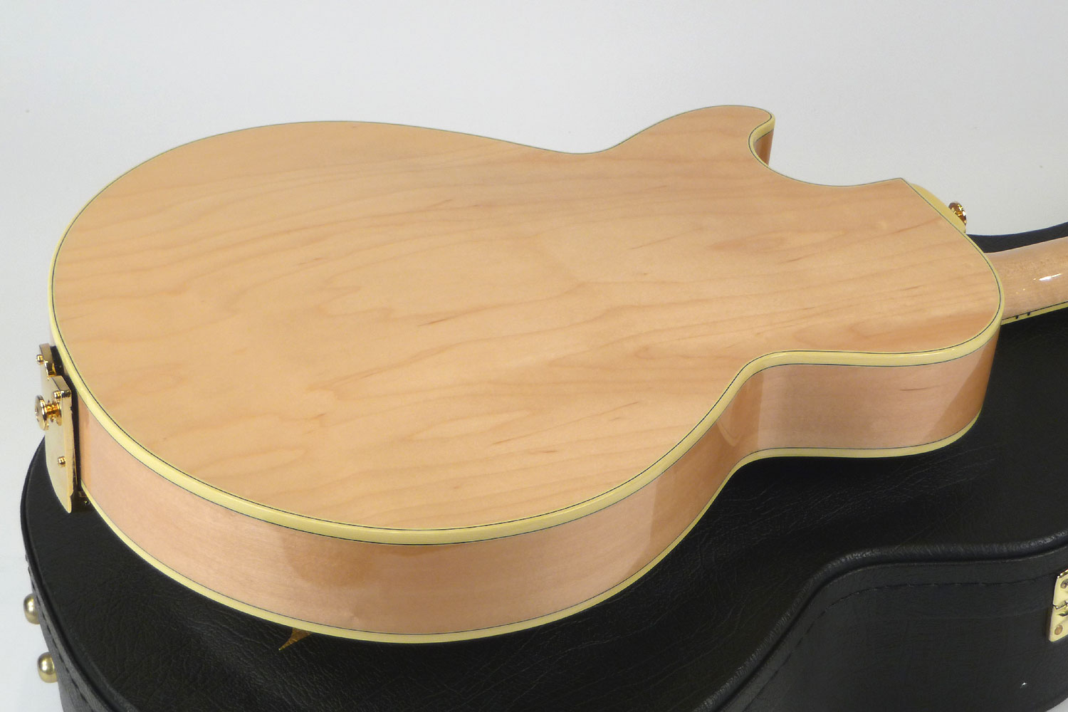 Ibanez George Benson Gb10 Nt Prestige Jap Signature 2mh Ht Eb - Natural - Guitare Électrique 3/4 Caisse & Jazz - Variation 4