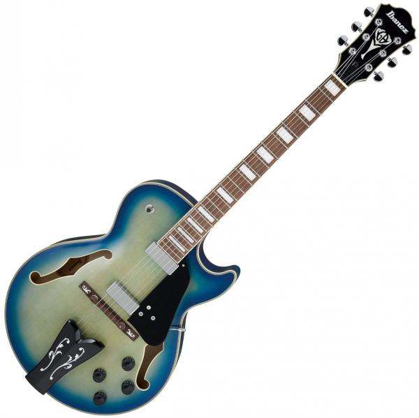 エイリアンvsジェームズ.ボンド Ibanez GB10EM George Benson Hollowbody Electric Guitar Jet