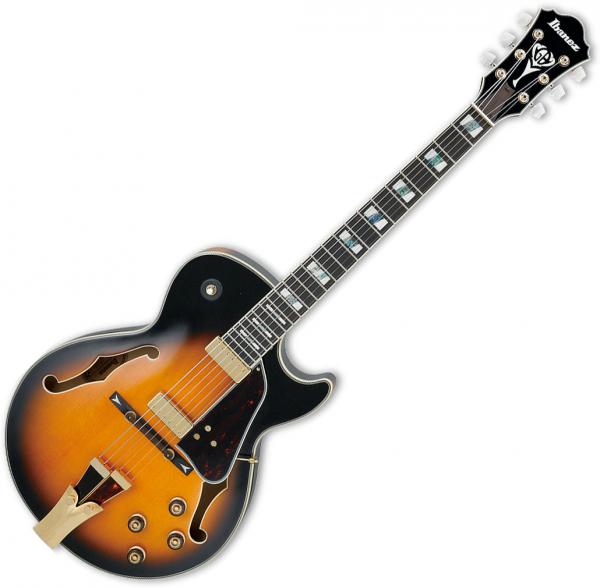 Ibanez George Benson GB10SE BS - brown sunburst Hollow-body