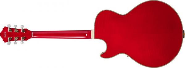 Guitare électrique 3/4 caisse & jazz Ibanez George Benson GB10SEFM SRR - sapphire red