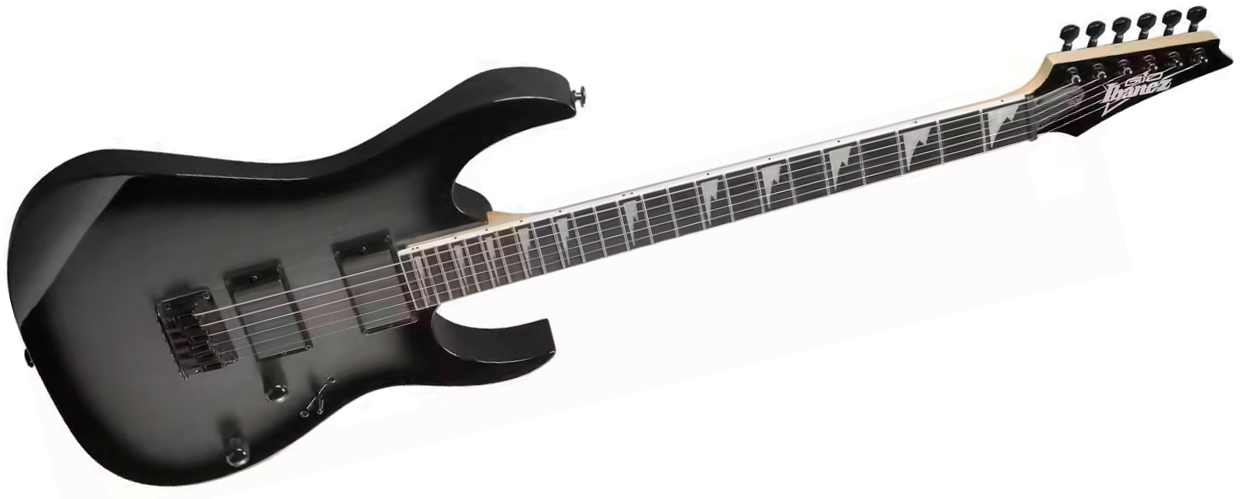 Ibanez Grg121dx Mgs Gio 2h Trem Ama - Metallic Gray Sunburst - Guitare Électrique Forme Str - Variation 2