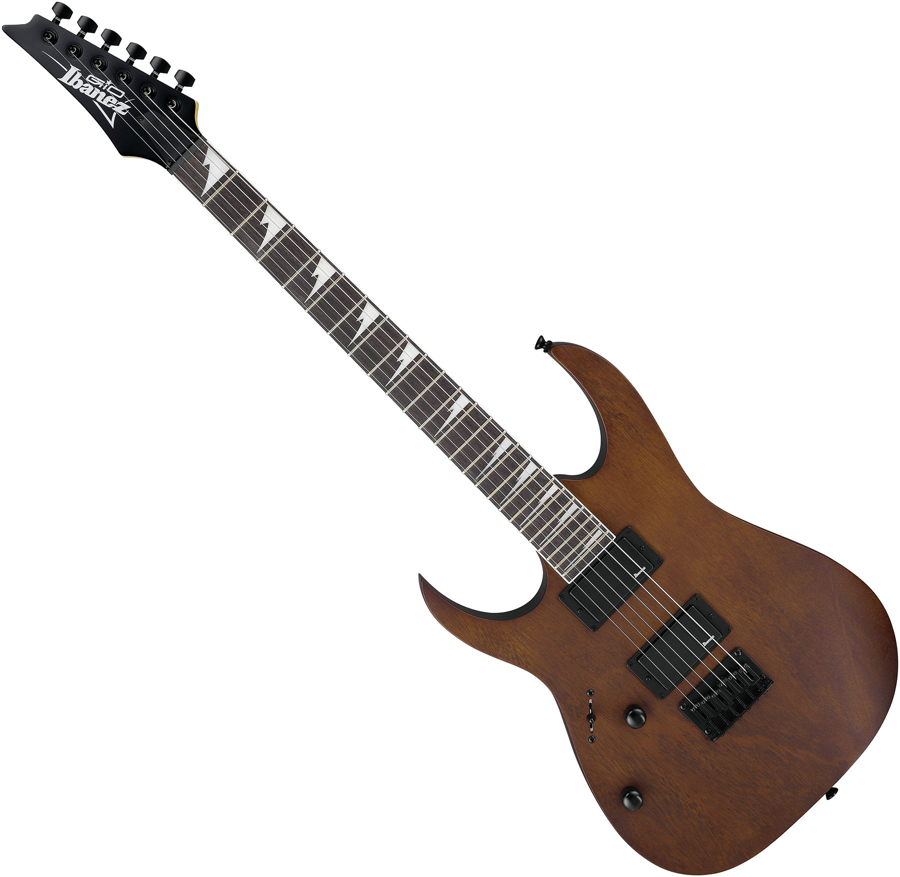 Guitare électrique solid body Ibanez GRG121DXL WNF Gaucher GIO walnut