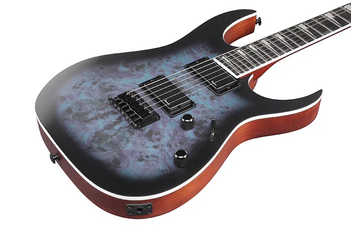 Ibanez Grg121par Kbf Gio 2h Ht Ama - Deep Dusk Burst Flat - Guitare Électrique Forme Str - Variation 2