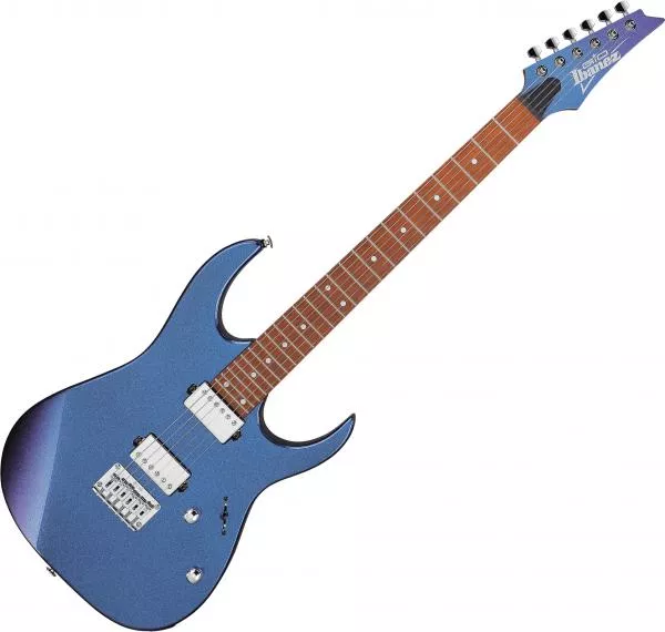 Guitare électrique solid body Ibanez GRG121SP BMC GIO - Blue metal cameleon 