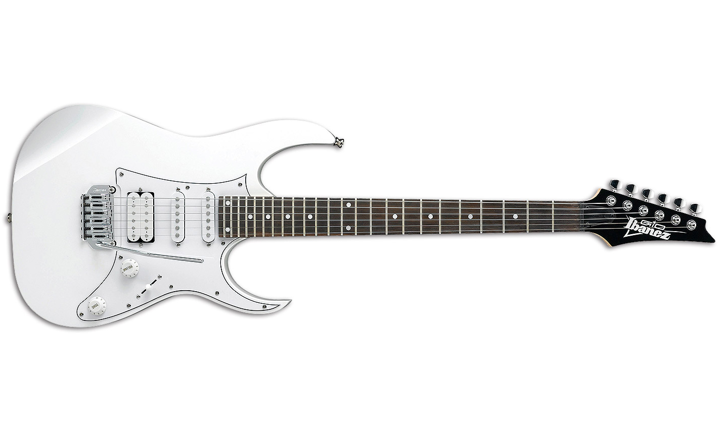 Ibanez Grg140 Gio Hss Trem Nzp - White - Guitare Électrique Forme Str - Variation 1