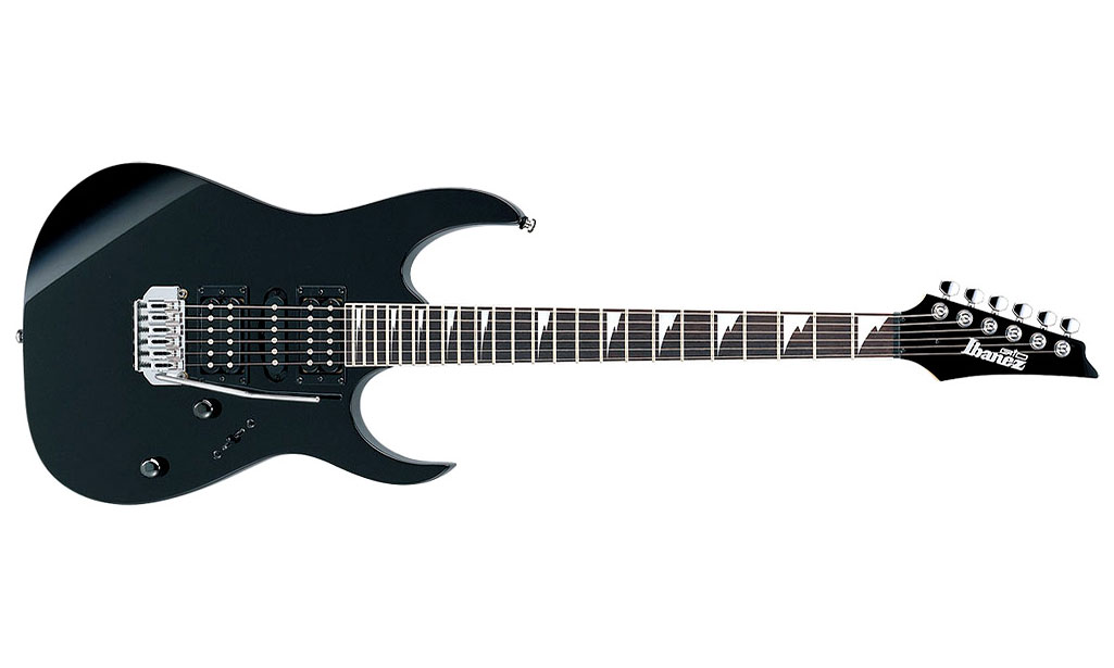 Ibanez Grg170dx Bkn  Gio Hsh Trem Nzp - Black Night - Guitare Électrique Forme Str - Variation 1