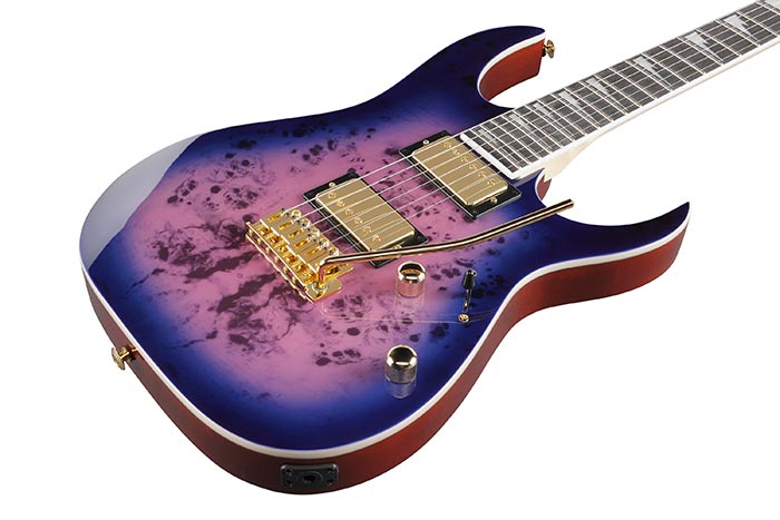 Ibanez Grg220pa Rlb Gio 2h Trem Pur - Royal Purple Burst - Guitare Électrique Forme Str - Variation 2