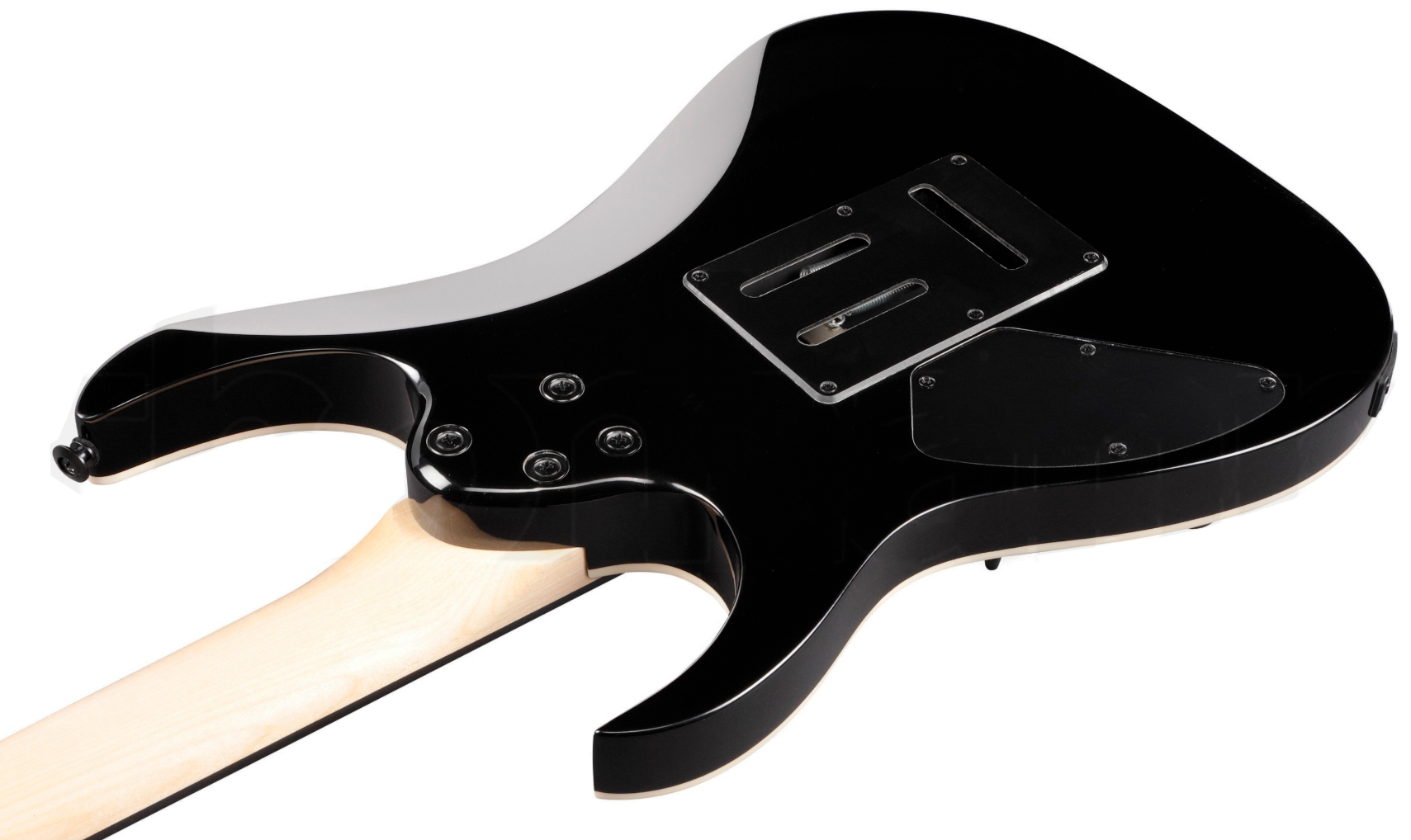 Ibanez Grga120 Bkn Gio 2h Trem Pur - Black Night - Guitare Électrique Forme Str - Variation 3