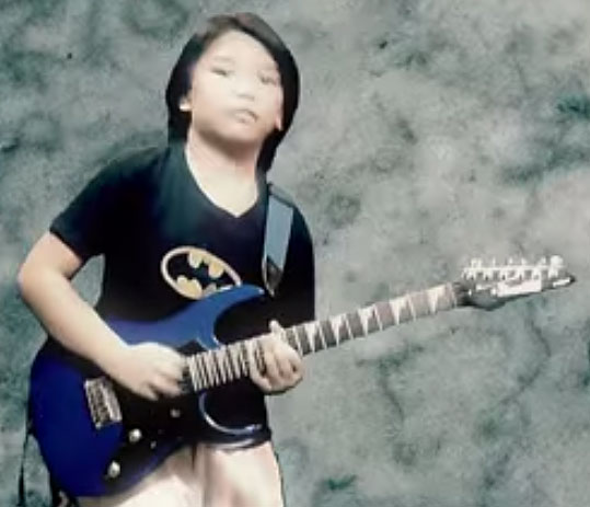 Ibanez Iba El Gtr Ht Hh Ja - Black Night - Guitare Électrique Enfant - Variation 6