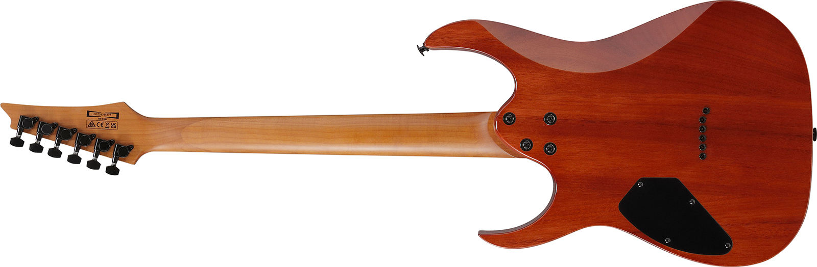 Ibanez Grgr221fa Tdk Gio 2h Ht Pur - Transparent Indigo Black - Guitare Électrique Forme Str - Variation 1