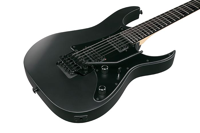 Ibanez Grgr330ex Bkf Gio 2h Fr Pur - Black Flat - Guitare Électrique Forme Str - Variation 2