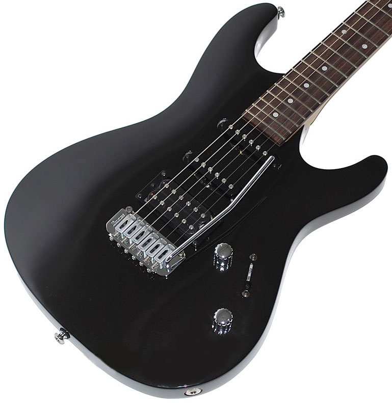 Ibanez Gsa60 Bkn Gio Hss Trem Nzp - Black Night - Guitare Électrique Forme Str - Variation 2