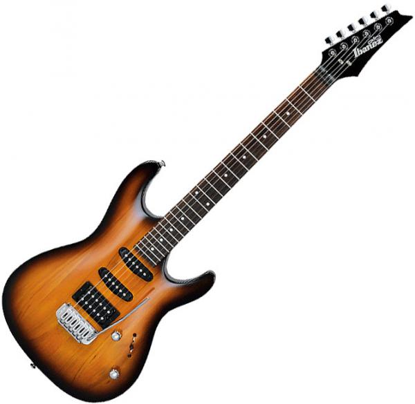 Guitare électrique solid body Ibanez GSA60 BS GIO - brown sunburst