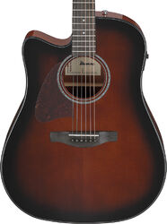 Guitare folk Ibanez Advanced AAD51CE NT LH - dark violin sunburst
