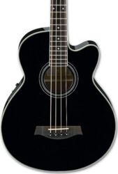 Basse acoustique Ibanez AEB8E BK - Black