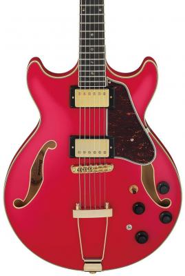 Guitare électrique 3/4 caisse & jazz Ibanez AMH90 CRF Artcore Expressionist - Cherry red flat