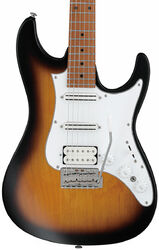 Guitare électrique forme str Ibanez Andy Timmons AT10PZ STM Premium - Sunburst matte