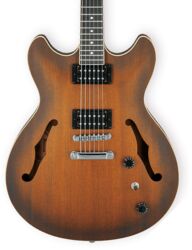 Guitare électrique 1/2 caisse Ibanez AS53 TF Artcore - Tobacco flat