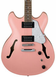 Guitare électrique 1/2 caisse Ibanez AS63 CRP Artcore - Coral pink