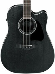 Guitare folk Ibanez AW84CE WK Artwood - Weathered black open pore
