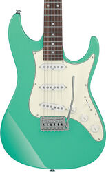 Guitare électrique forme str Ibanez AZ2203N Prestige Japon - Seafoam Green