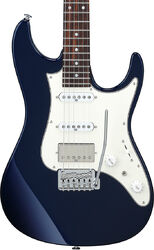 Guitare électrique forme str Ibanez AZ2204NW DTB Prestige Japan - Dark tide blue