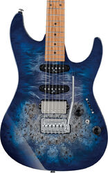 Guitare électrique forme str Ibanez AZ226PB CBB Premium - Cerulean blue burst