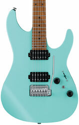 Guitare électrique forme str Ibanez AZ242 SFM Premium - Sea foam green matte