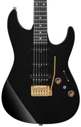 Guitare électrique forme str Ibanez Premium AZ26P1 BK - black