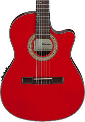 Guitare classique format 4/4 Ibanez GA35TCE SRR - Sapphire Red