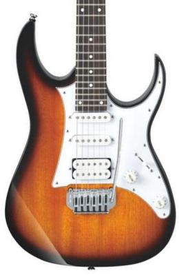 Guitare électrique solid body Ibanez GRG140 SB GIO - Sunburst