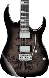 Guitare électrique forme str Ibanez GRG220PA1 BKB GIO - Transparent brown black burst