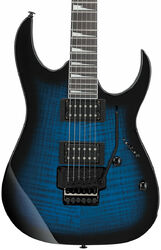 Guitare électrique forme str Ibanez GRG320FA TBS GIO - Transparent blue sunburst
