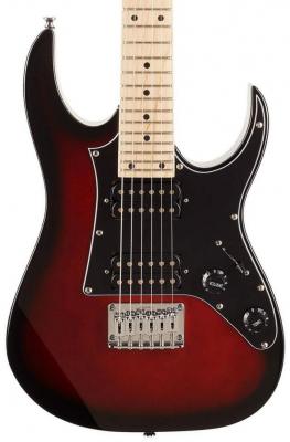 Guitare électrique enfant Ibanez GRGM21 WNS Mikro - Walnut sunburst