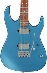 Guitare électrique forme str Ibanez GRX120SP MLM GIO - Metallic light blue matte