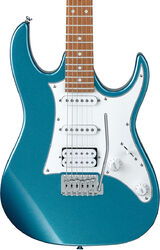 Guitare électrique forme str Ibanez GRX40 MLB GIO - Metallic light blue