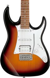 Guitare électrique forme str Ibanez Gio GRX40 TFB - Tri Fade Burst