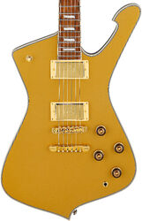 Guitare électrique rétro rock Ibanez Iceman IC420 GD - gold