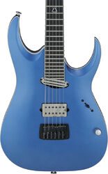 Guitare électrique forme str Ibanez Jake Bowen JBM9999 AMM Japan - Azure metallic matte