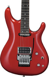 Guitare électrique forme str Ibanez Joe Satriani JS240PS CA - Candy apple