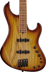 Basse électrique solid body Ibanez Mode MDM1300 NAB - Natural Stained Amber Burst