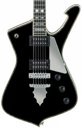 Guitare électrique métal Ibanez Paul Stanley PS10 BK Japan - Black