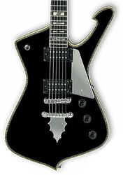 Guitare électrique métal Ibanez Paul Stanley PS120 BK - Black