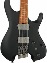 Guitare électrique métal Ibanez QX52 BKF Quest - Black flat
