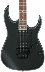 Guitare électrique forme str Ibanez RG320EXZ BKF Standard - Black flat