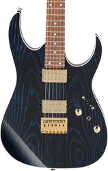 Guitare électrique forme str Ibanez RG421HPAH BWB Standard - Blue wave black