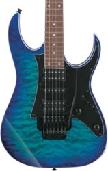 Guitare électrique forme str Ibanez Standard RG450QMB SPB - sapphire blue