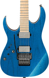 Guitare électrique forme str Ibanez Prestige Japan RG5120ML FCN LH - Frozen ocean