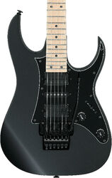 Guitare électrique forme str Ibanez Genesis RG550 GRF (Japan) - black flat